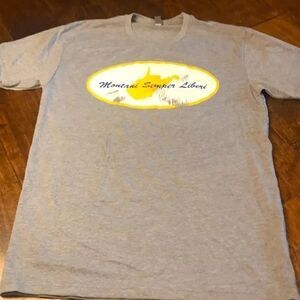 West Virginia state motto, men’s, various sizes